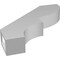 Ekena Millwork 3-in. W x 18-in. D x 18-in. H Ridgewood Architectural Grade PVC Knee Brace BRCP03X18X18RID - alternate 4